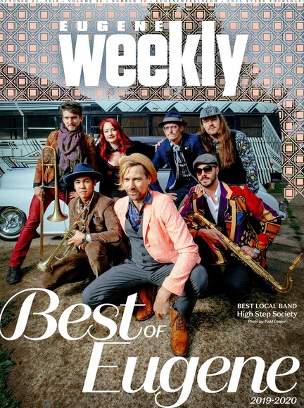 Band photo Eugene weekly cover